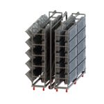 BetterBuilt VHS Series High Capacity Cage Washing System - Vertical Header with Two 5-Level Cage Racks Image